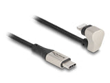 Delock Daten- Y Cable De Carga Usb Tipo-C A Lightning 180° Angular 1 M Mfi
