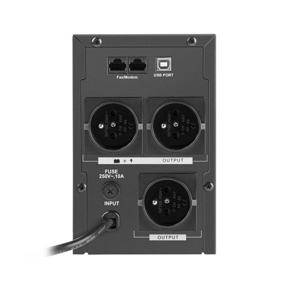 EAN 5901969406610 - Armac O/1500E/LCD sistema de alimentación ininterrumpida (UPS) Línea interactiva 1,5 kVA 3 salidas AC imagen 6