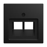 EAN 4011395360460 - Busch-Jaeger 2CKA001753A0216 placa de pared y cubierta de interruptor Negro imagen 1