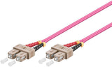 Sc/Upc-Sc/Upc 15m Om4 Fibre  Patch Cable Mm Duplex Lszh