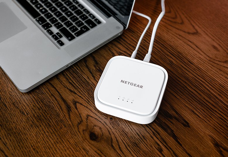 Netgear Lm1200 4g Lte, Módem Blanco Lm1200-100eus