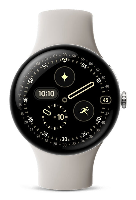 EAN 0840353933743 - Google Pixel Watch 4 AMOLED 45 mm Digital Pantalla táctil Plata Wifi GPS (satélite) imagen 3