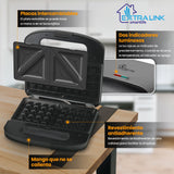 Extralink Smart Life Grill Sandwich & Waffle Maker Sj-37a