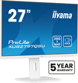 EAN 4948570125111 - iiyama ProLite XUB2797QSU-W2 pantalla para PC 68,6 cm (27") 2560 x 1440 Pixeles Quad HD LED Blanco imagen 1