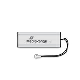 Pendrive Mediarange Mr914 8 Gb Usb Tipo A 3.2 Gen 1 (3.1 Gen 1) Negro, Plata