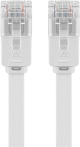 Goobay Cat5e Flat 5-1500 15.0m Cable De Red 15 M Blanco