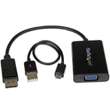 EAN 0065030861557 - StarTech.com DP2VGAA adaptador de cable de vídeo 0,184 m Negro imagen 4