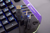 Tesoro Lobera Teclado Usb Azerty Negro