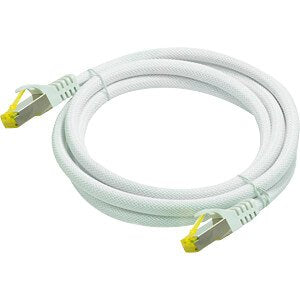 Cable Python De Red M. Cat.7 Rohcable Nylongefl. Blanco 1m
