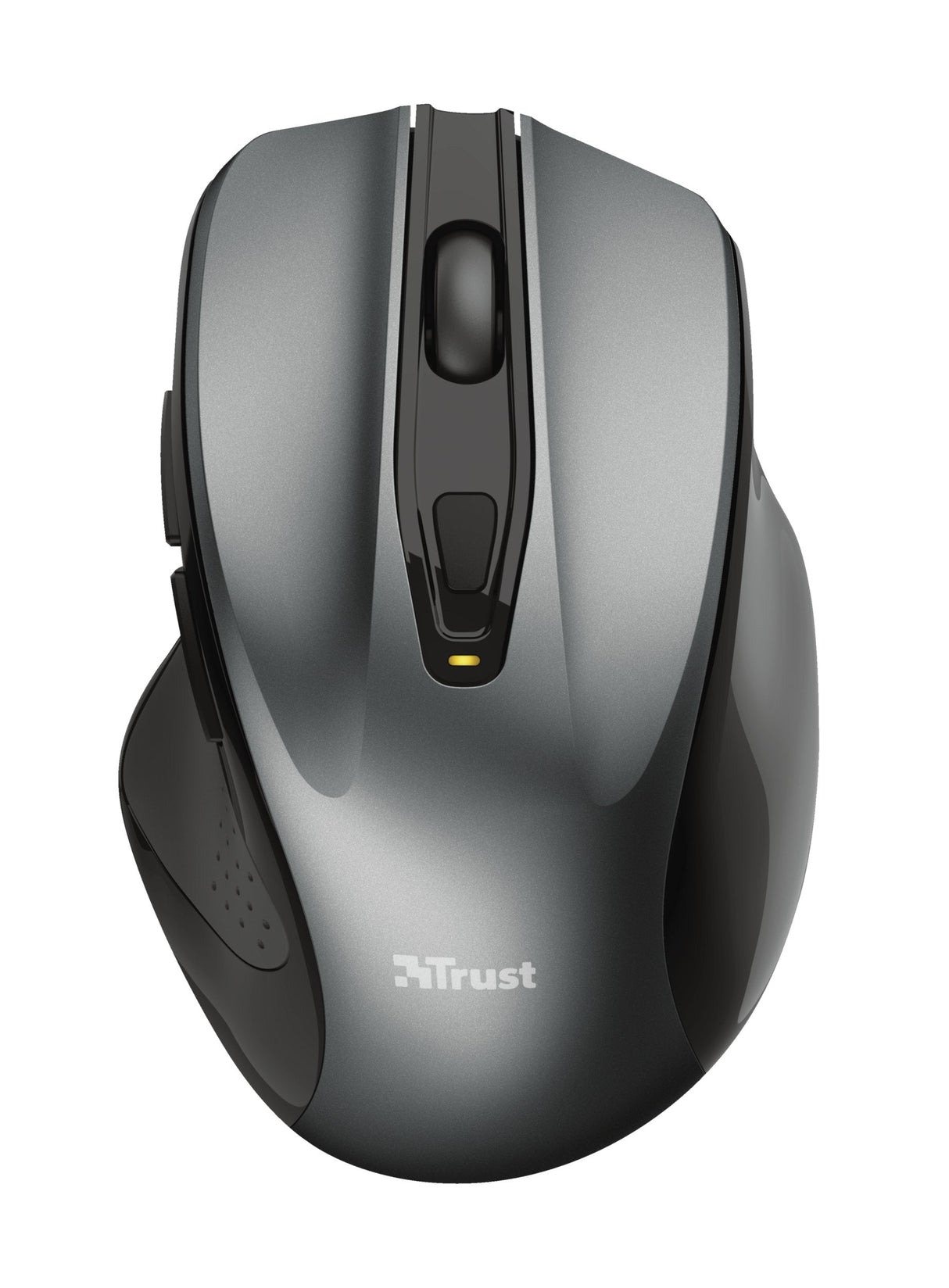 Mouse Inalambrico Trust Nito -Sensor Optico - 6 Botones - 800/1200/1600/1800/2200dpi - 10m Alcance- 2 Botones Pulgar - Receptor Mic - 24115