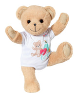 Muñeco Peluche Osito Blanco Baby Born 36cm