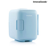 Innovagoods Mini Nevera Para Cosmeticos - 48w - Capacidad 4l - Cable Extraible De 1.75m - Temperatura Regulable -