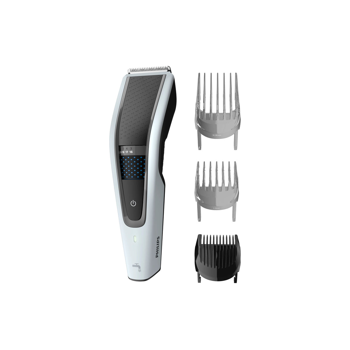 EAN 8710103901532 - Philips 5000 series HC5610/15 cortadora de pelo y maquinilla Negro, Blanco 28 Níquel-metal hidruro (NiMH) imagen 1
