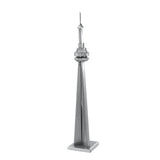 Maqueta 3d Metal Fascinations Cn Tower Toronto Montaje Sin Pegamento Ni Soldadura Maquetas 3d