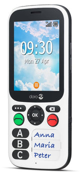 Telefono Movil Doro 780x Iup 4g 2.8" Black White