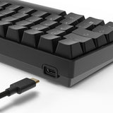 Sharkoon Skiller Sgk50 S4 Gen2, Teclado De Juegos Negro, De-Layout, Gateron Yellow 4044951041923