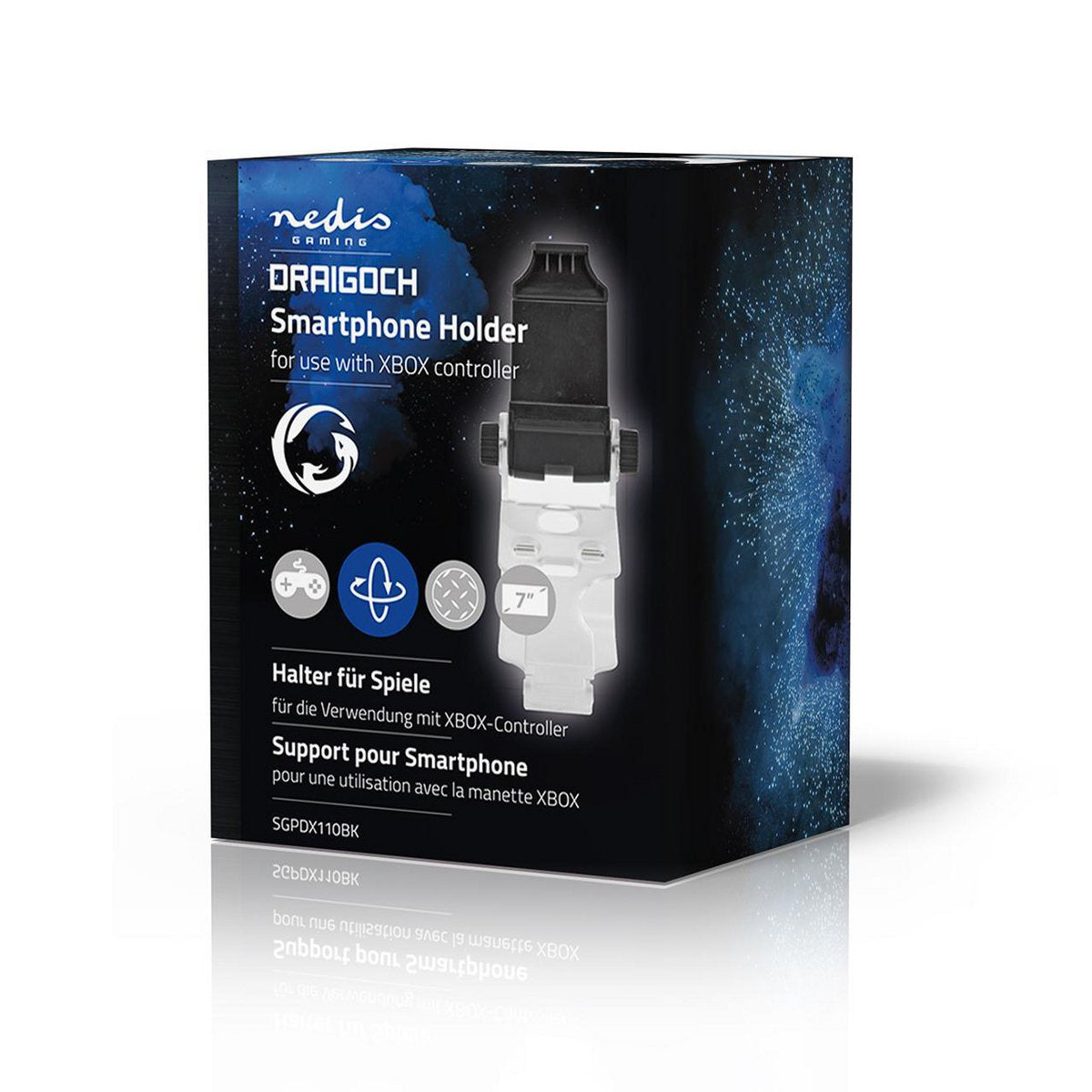 Nedis Soporte Gaming Para Smartphone   5 "  6.5 "