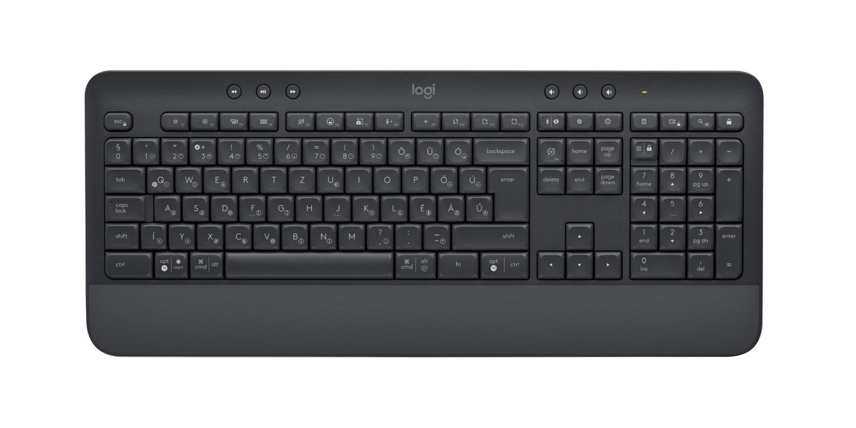 Logitech Signature Mk650 Combo For Business Juego De Teclado Y Ratón Inalámbrico Bluetooth Le Qwertz Húngaro Grafito