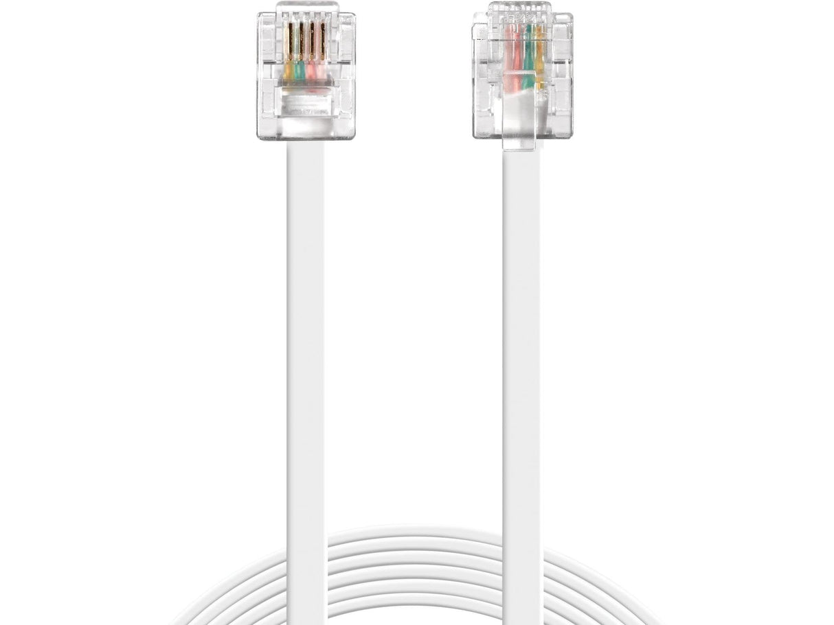 Sandberg Cable De Telefono Rj11-Rj11 10m