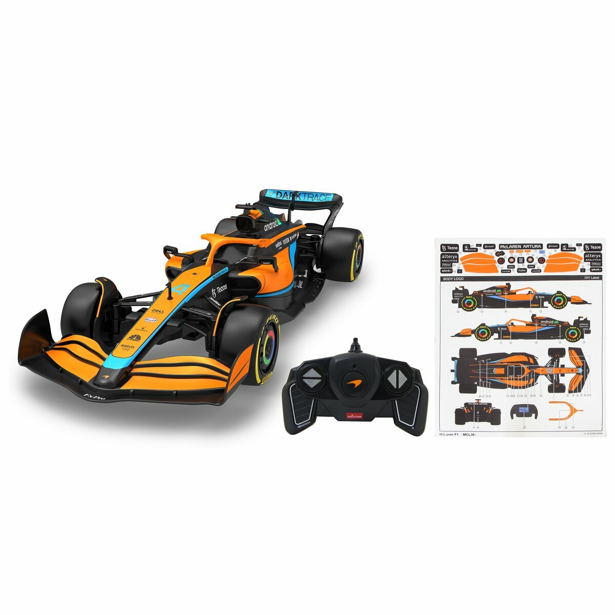 Jamara Mclaren Mcl36 1:18 2,4ghz Naranja