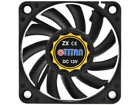 EAN 4260120531747 - Titan TFD-6010L12Z sistema de refrigeración para ordenador Carcasa del ordenador Ventilador 6 cm Negro imagen 1