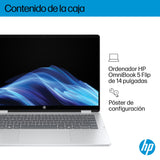 EAN 199251190070 - HP OmniBook 5 Flip 14-fp0020ns Intel® Core™ i5 i5-1334U Híbrido (2-en-1) 35,6 cm (14") Pantalla táctil 2K  imagen 5