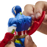 Figura Capitan America Mix Mashers Marvel 12cm