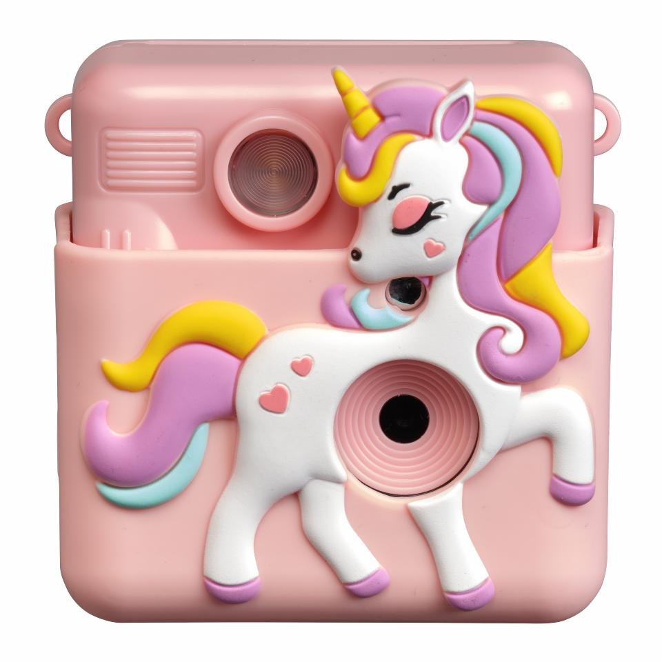 Denver Kpc-1363 Kinder Sofortbild-Kamera Einhorn Rose
