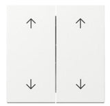 Gira 329703 Tecla Basculante 2f Pfeile System 55 Blanco Puro
