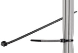 Goobay 17069 Brida De Nailon 200x2,5mm  Negro 100 Pieza(S)