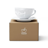 Fiftyeight Kaffeetasse 200ml - Grinsend Blanco