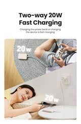 Ugreen 10000mah Mini Powerbank Wireless 20w With Magsafe White