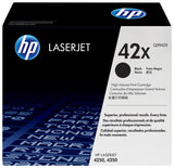EAN 0829160221762 - HP 42X High Yield Black Original LaserJet Toner Cartridge cartucho de tóner 1 pieza(s) Negro imagen 1