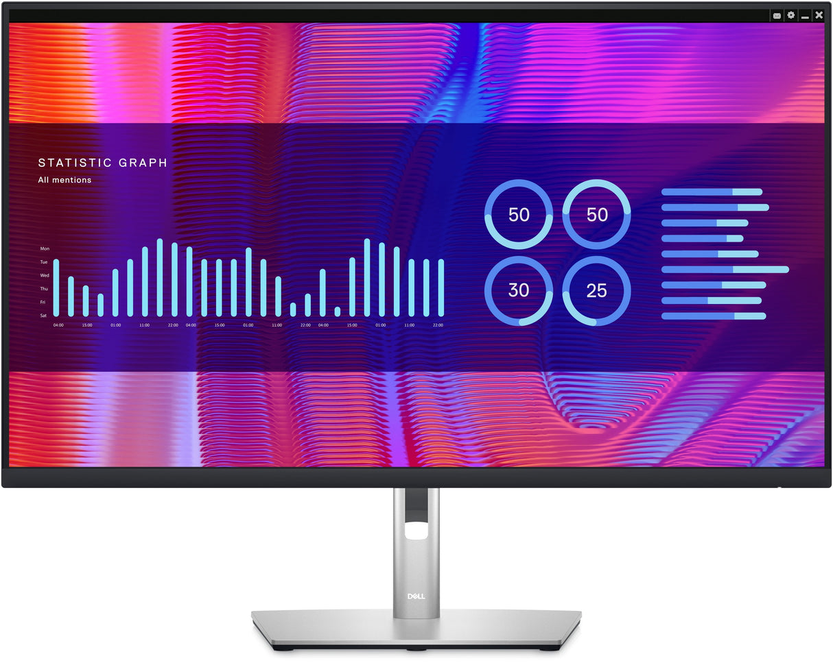 Monitor Dell 32 P3223de Professional Wqhd Ips 16:9 Hdmi Dp Usb-C Usb 5ms Piv Rj45