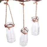 Conjunto 5 Jarrones Colgantes Decorativos 44,5x40.5x6cm