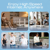 EAN 4897082921622 - Keenetic Hero 4G+ (KN-2311) router inalámbrico Gigabit Ethernet Doble banda (2,4 GHz / 5 GHz) Gris, Blanc imagen 6