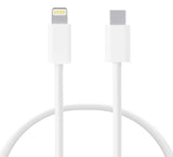 Cable  Ksix Contact Lcl2001clb Blanco  De Carga Y Datos Usb-C A Lightning Power Delivery Carga Rápida 1 M