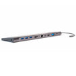 EAN 4252011900572 - 4smarts 11in1 USB 3.2 Gen 1 (3.1 Gen 1) Type-A + Type-C Gris imagen 1