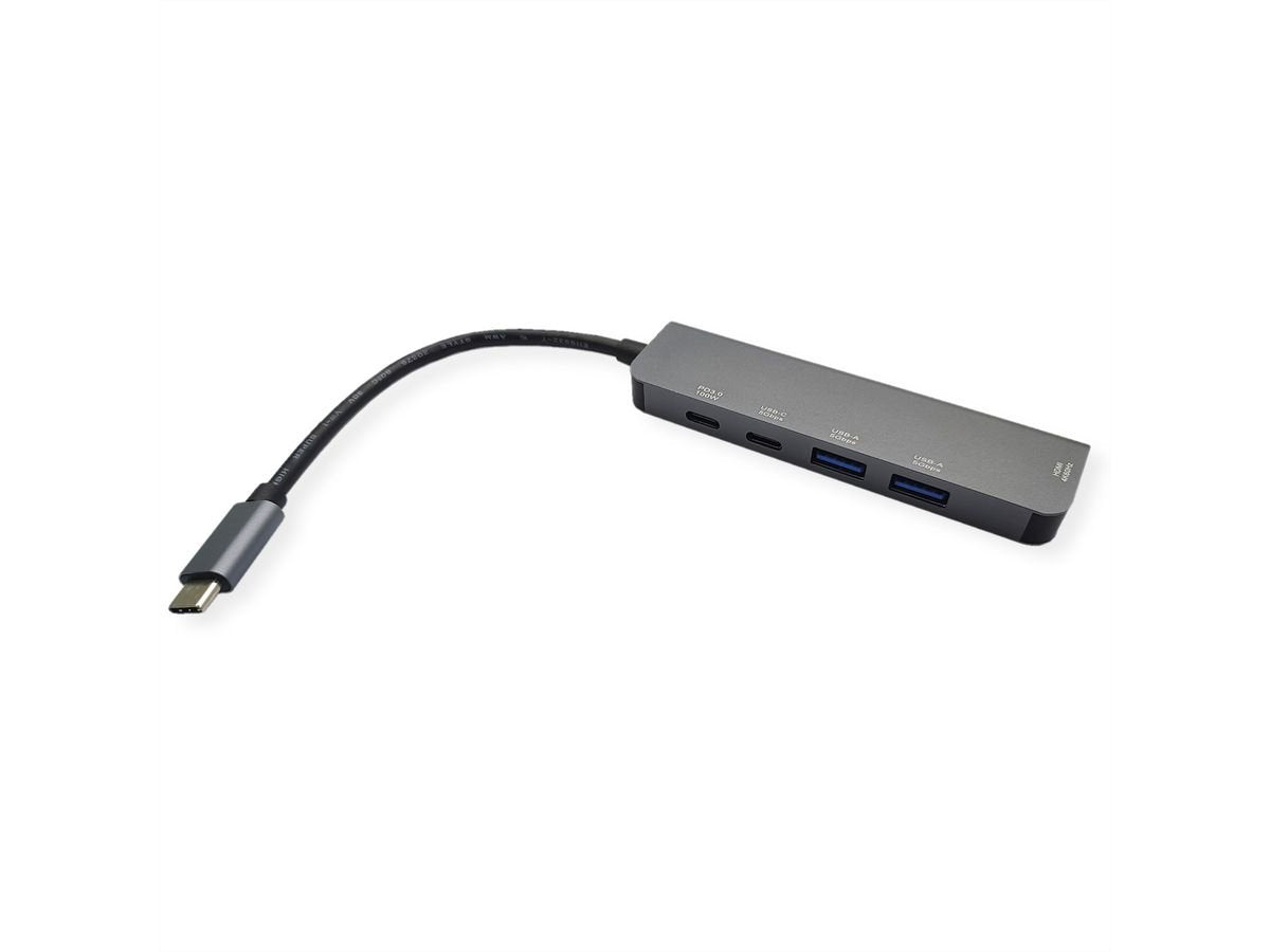 Usb Tipo C Estación De Acoplamiento Hdmi 4k60 3x Usb3.2 Gen1 1x C + 2x A 1x Pd
