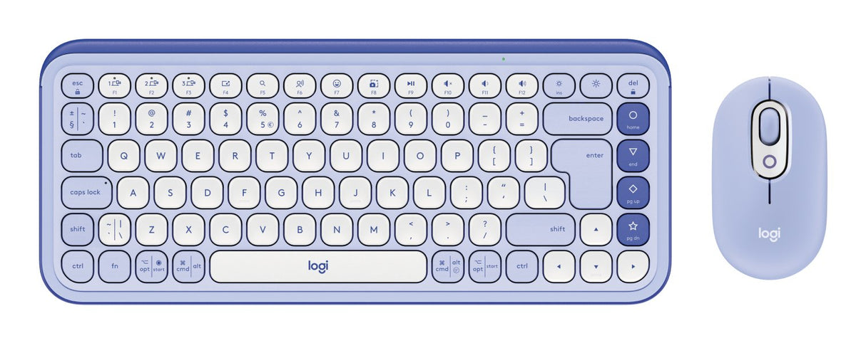 Logitech Pop Icon Combo Fioletowy