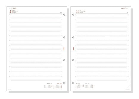 EAN 8422952401933 - Finocam 711650026 accesorio para organizador personal Recambio para agenda imagen 2