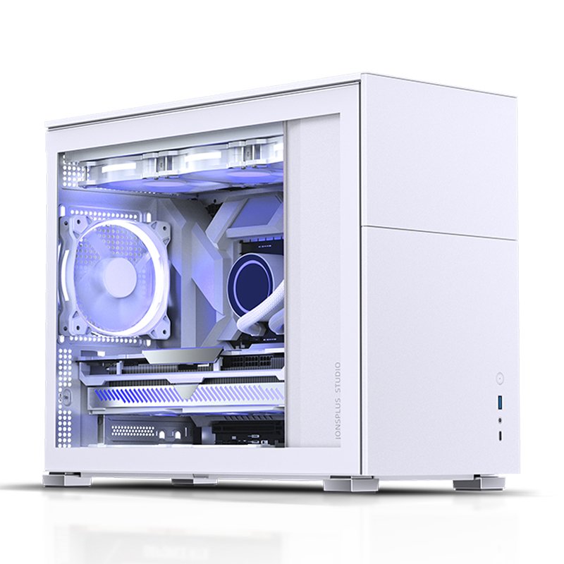 Jonsbo D31 Micro-Atx Gehäuse, Temperojo Glass - Blanco