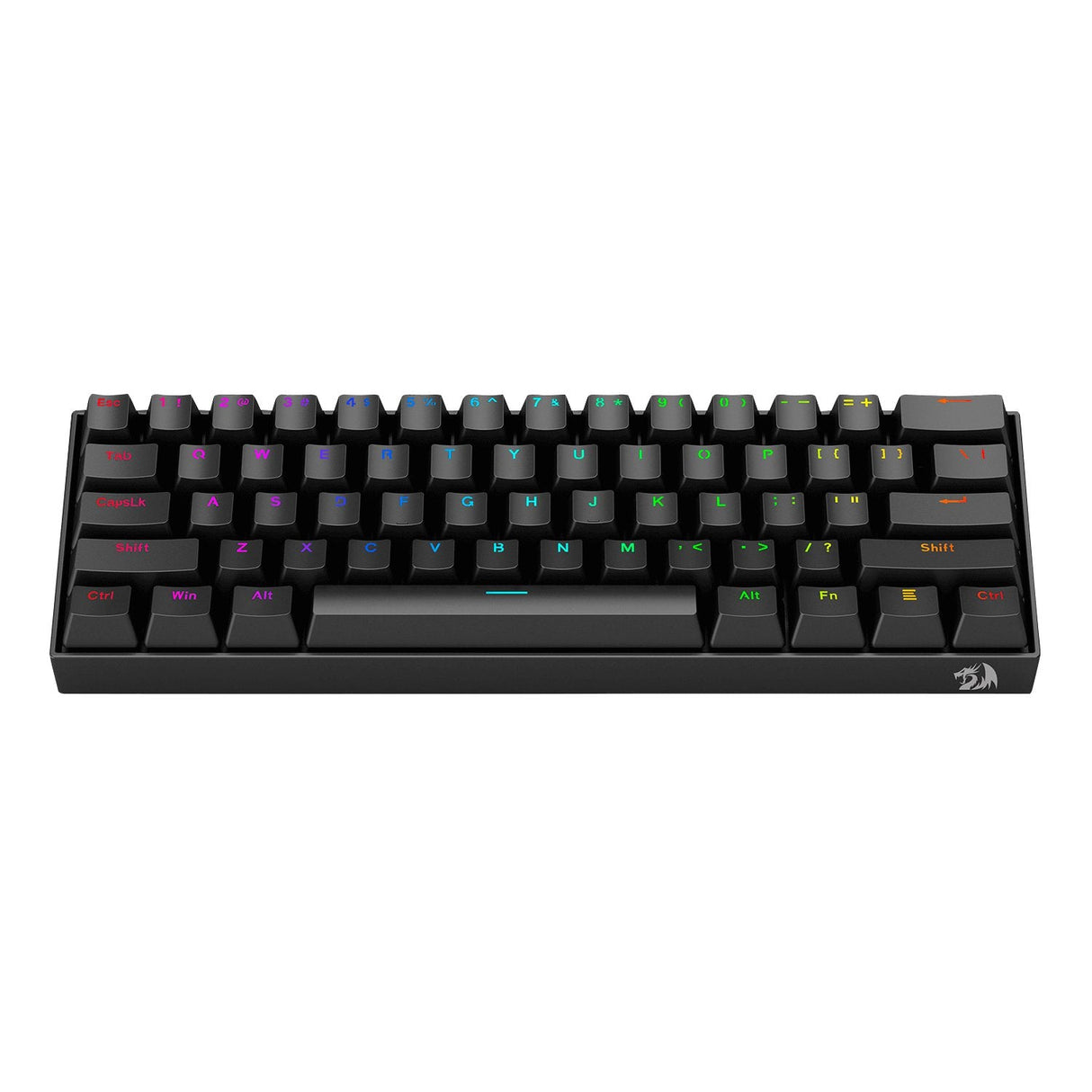Redragon Dragonborn Teclado Mecánico Gaming Switch Rojo Rgb Negro Layout España