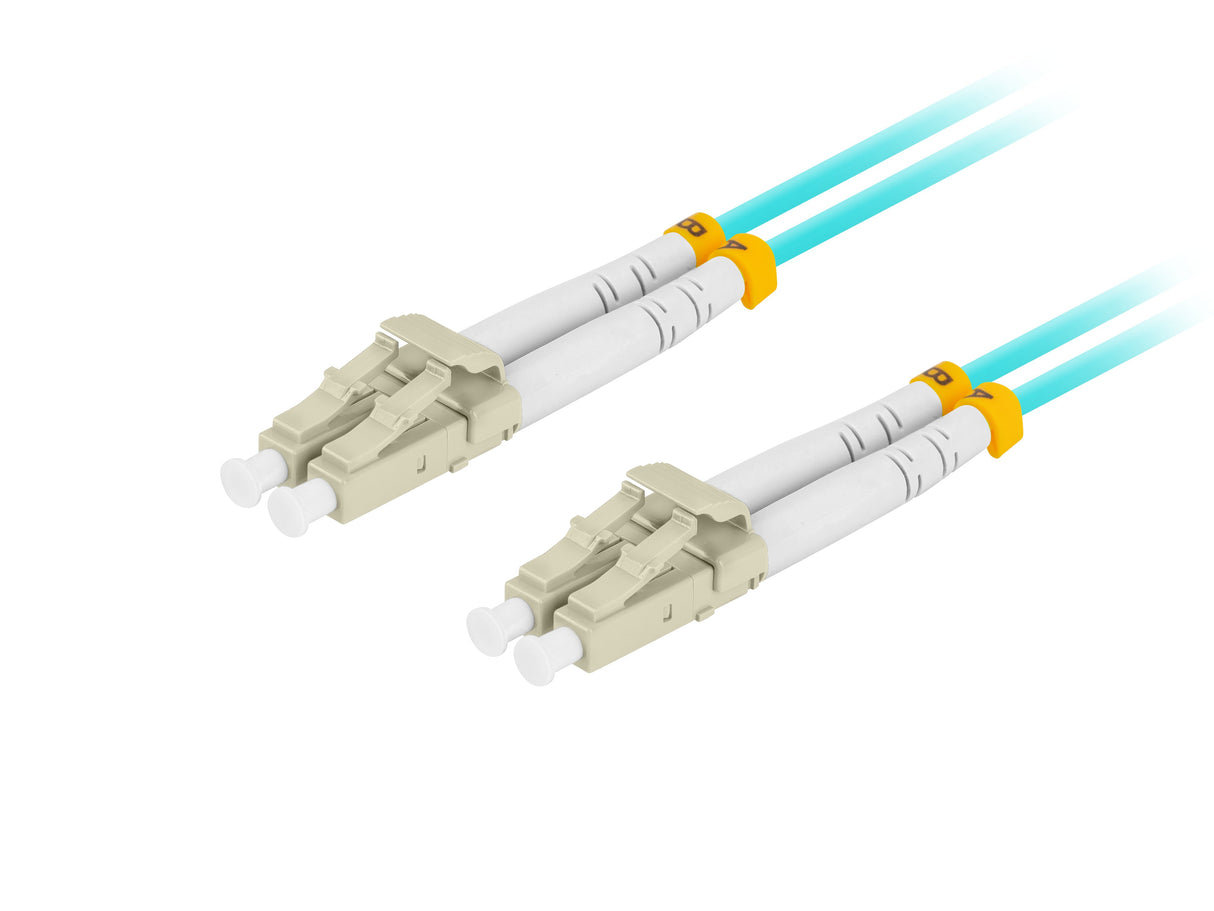 EAN 5901969433357 - Lanberg FO-LULU-MD31-0030-TQ Cable de fibra óptica e InfiniBand 3 m LC Color aguamarina imagen 2