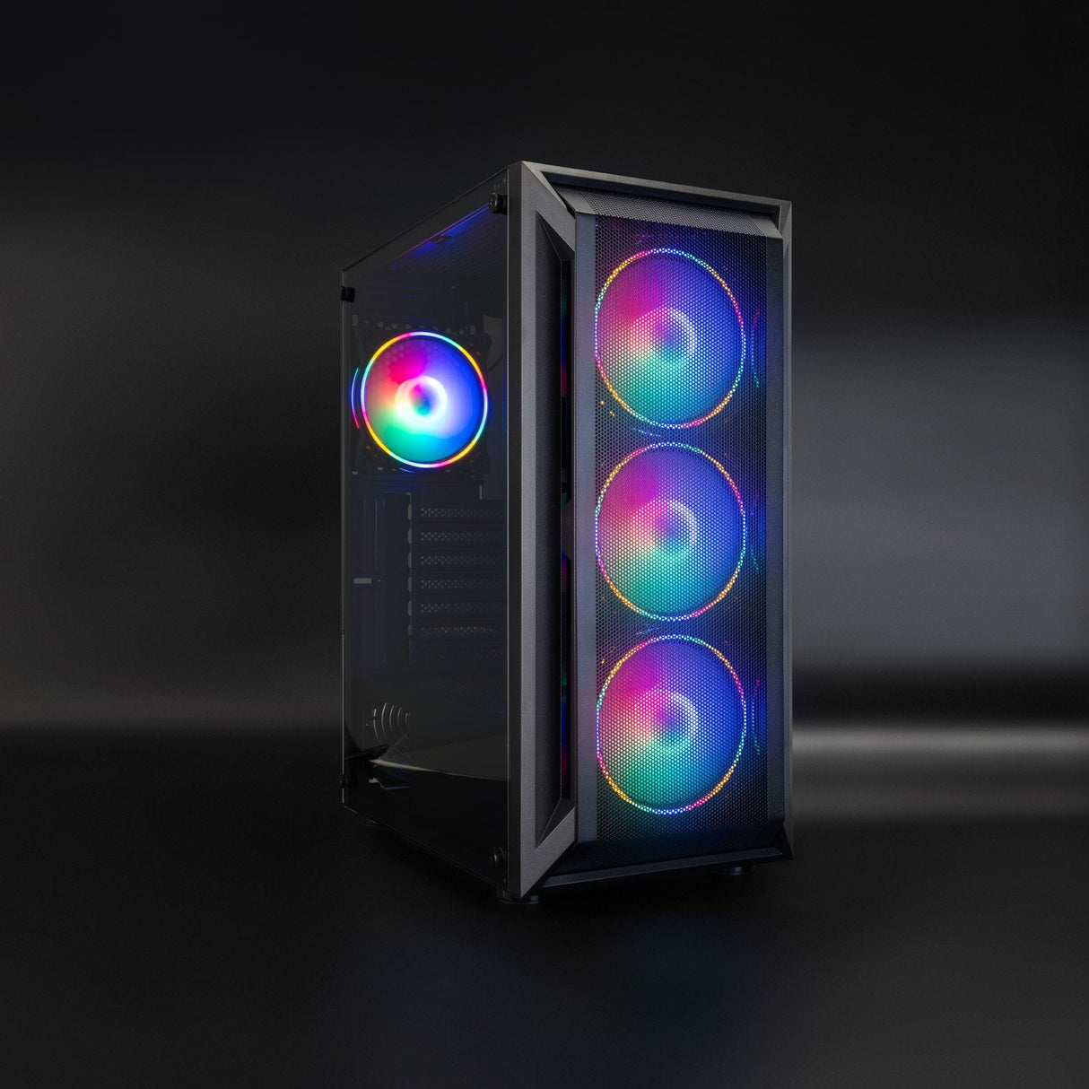 Tooq Caja Semitorre Gaming Tqgcc101-B "Ragnärok" - Negro