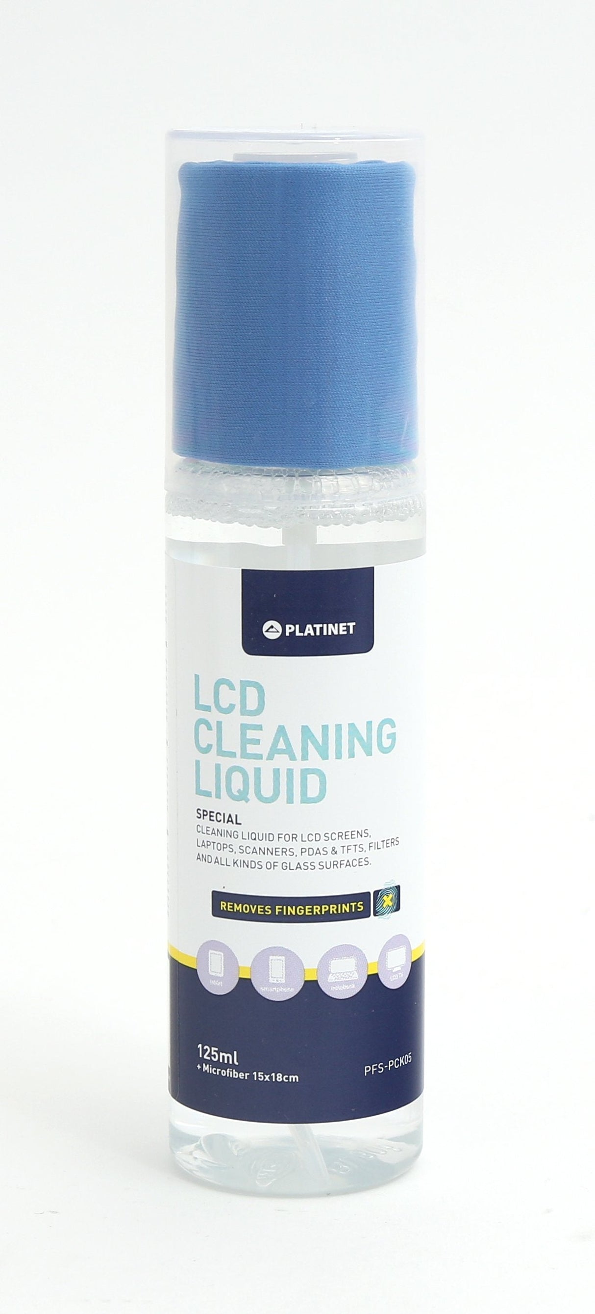 Platinet Kit Limpieza Lcd Liquido + Microfibra