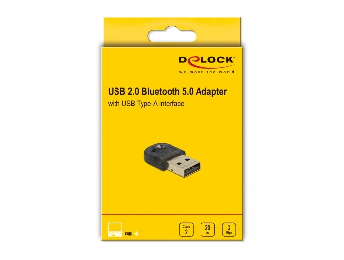 Delock Usb 2.0 Bluetooth 5.0 Mini Adaptador