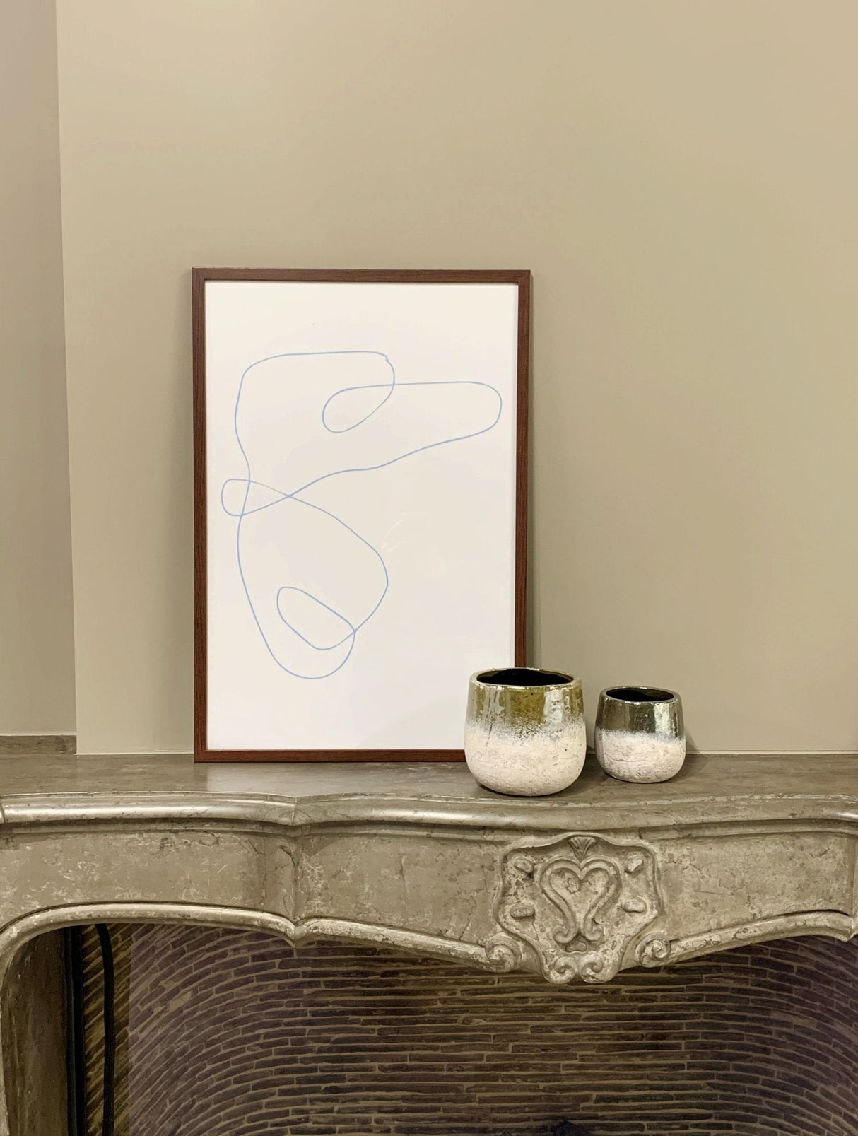 Deknudt S44ch4             40x50 Wooden Dark Brown