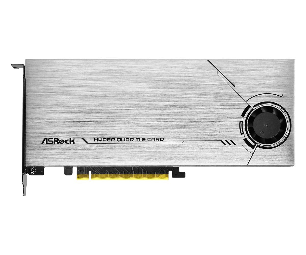 Tarjeta De Expansion Asrock Hyper Quad M2 Card