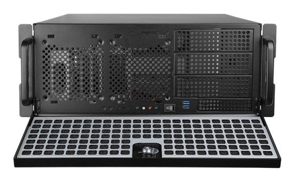 Chieftec Unc-409s-B-Op, Servidor De Vivienda Negro